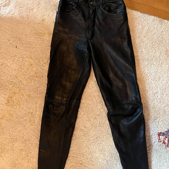 Lamb leather pants - Picture 4 of 4